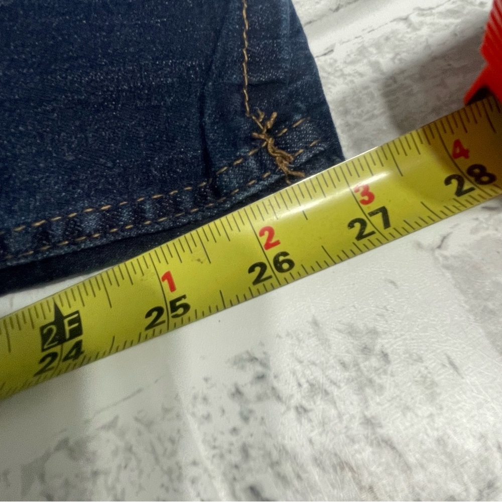 Monument Men's Jeans Blue Dark Wash straight leg Skinny Jeans. Stretch. See pics - Picture 10 of 11